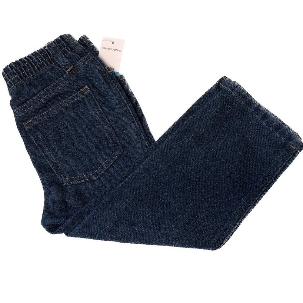 Kids Headquarters Denim Jeans Blue With Pockets Pull On Size 24M - Picture 8 of 15